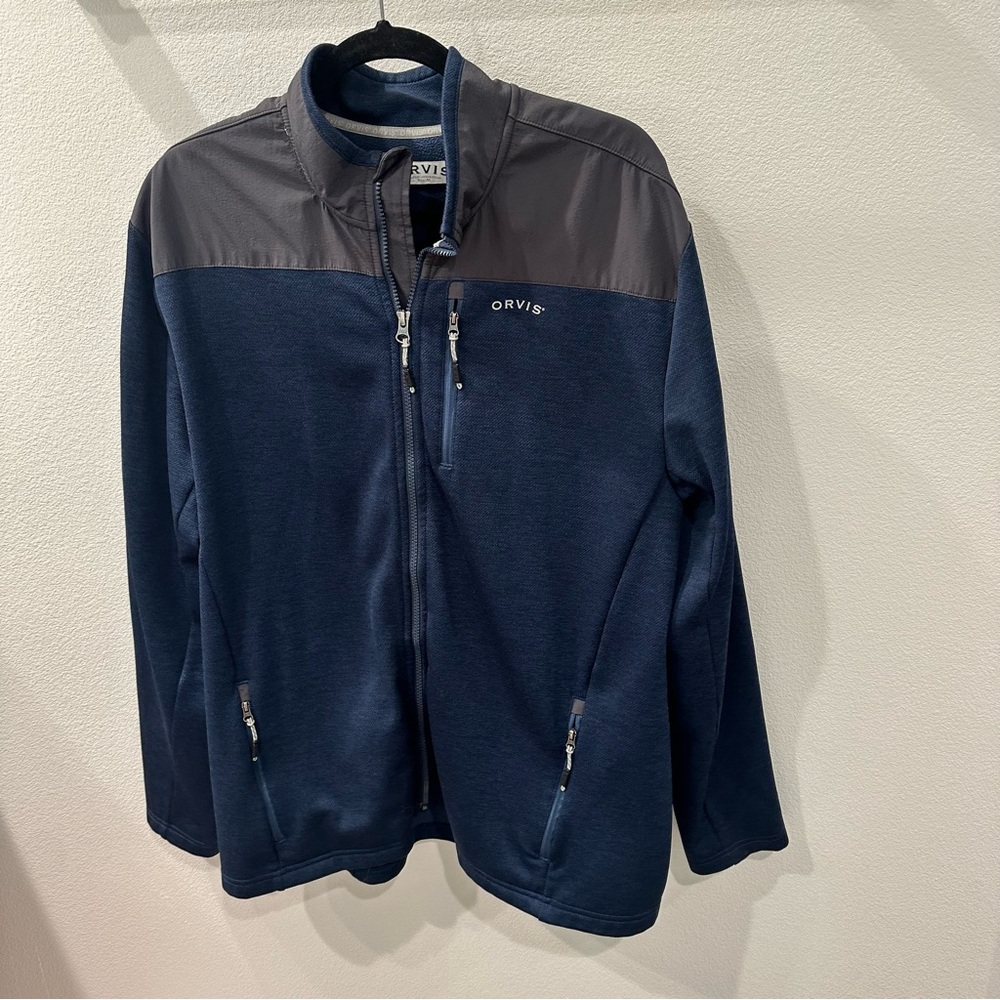 Orvis Men’s Bonded Mesh Full Zip-Up